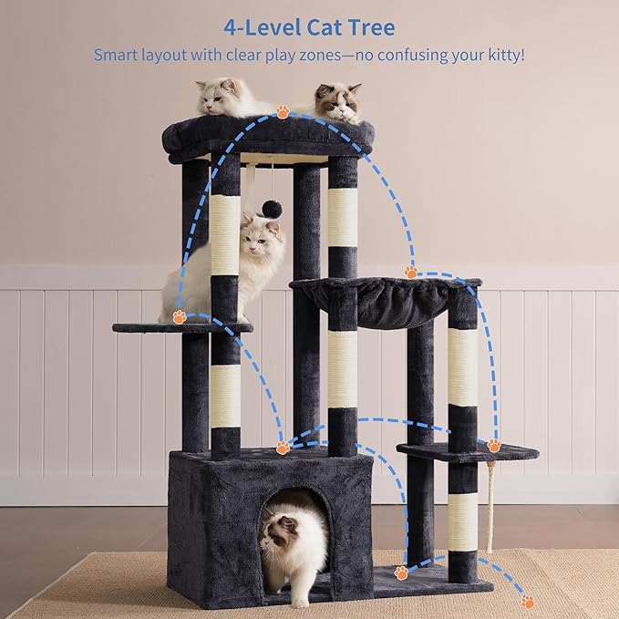 Heybly Heavy Duty Cat Tree, Tower - Image 2