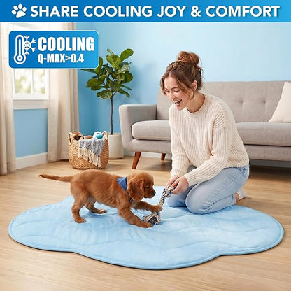 PetAmi Dog Cooling Mat, Cloud Shape, Pet Pad - Image 6