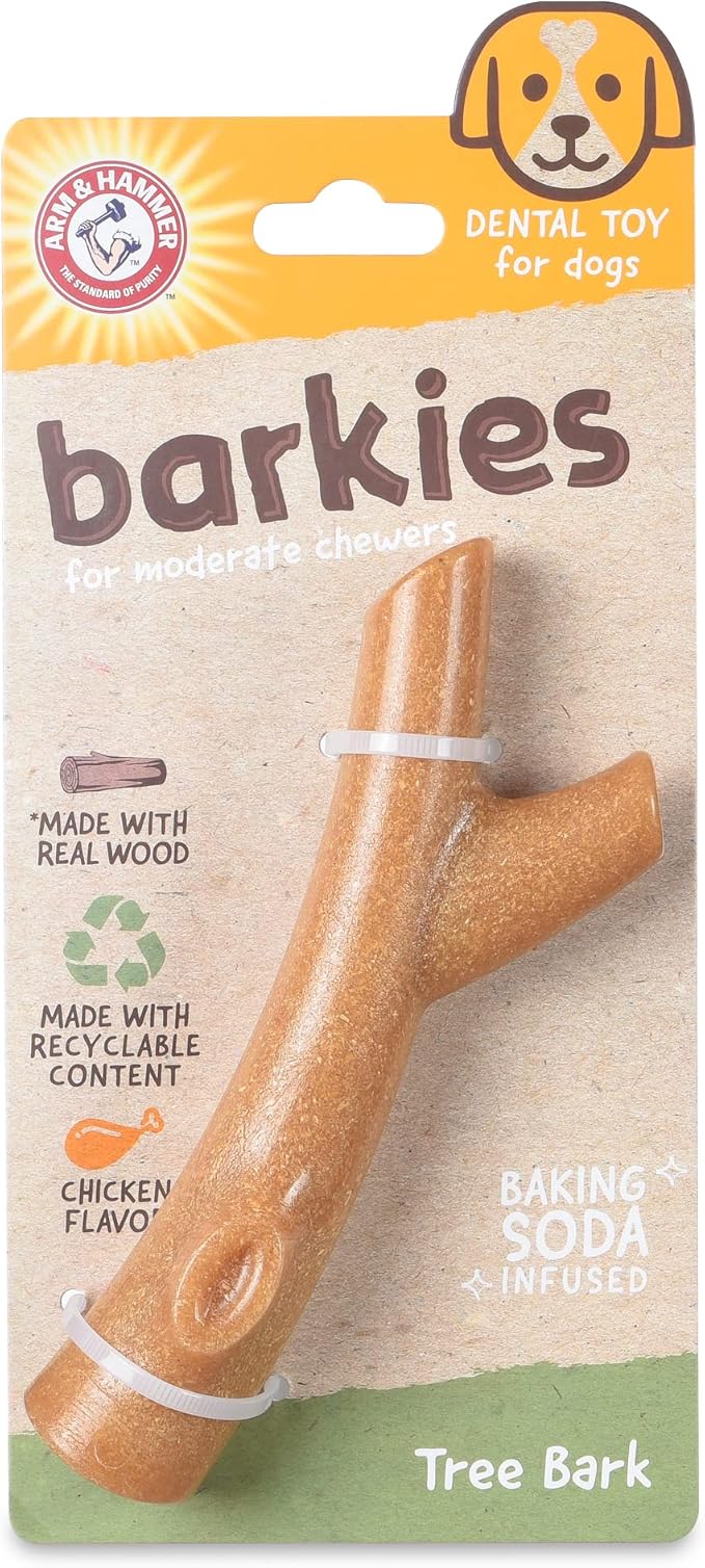 Arm & Hammer for Pets Barkies Tree Bark Compressed Wood Collection, 7 Inch - Image 8