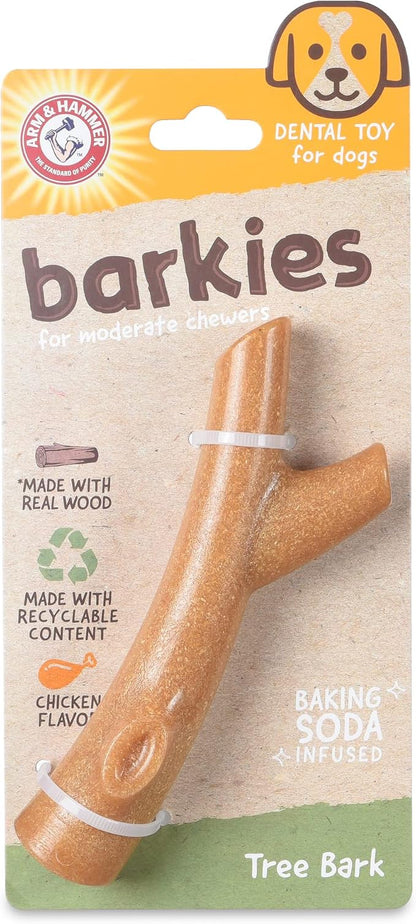 Arm & Hammer for Pets Barkies Tree Bark Compressed Wood Collection, 7 Inch - Image 8