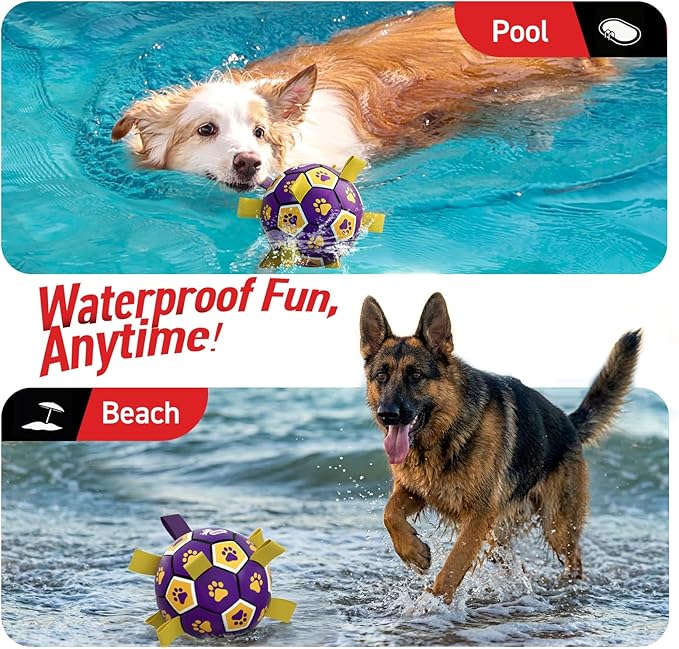 QDAN Extra Large Dog Toys Soccer Ball - Image 2