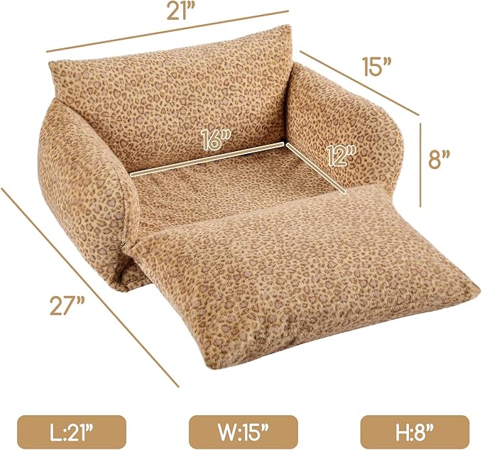 Hollypet Cat Bed Fluffy Plush Multifunctional Double-Layer Machine Washable - Image 3