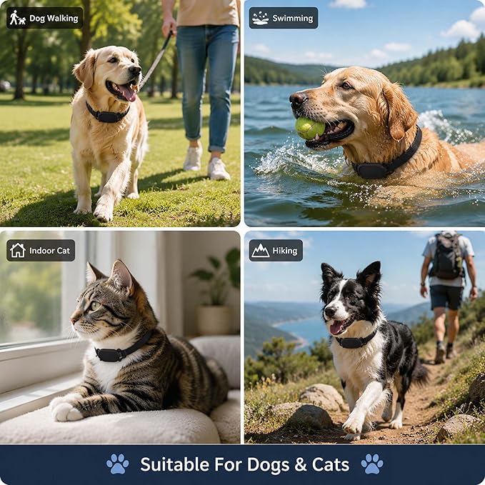 Dog Collar Holder for Galaxy Smarttag2, Waterproof Silicone Case for Pet Cat - Image 6