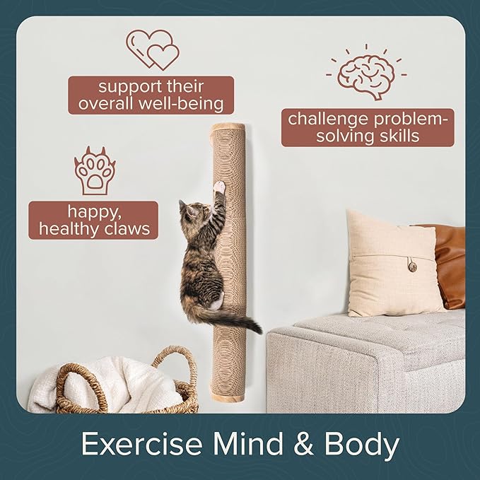 Floating Cat Shelf & Perch – Wall-Mounted Climbing Furniture - Image 5