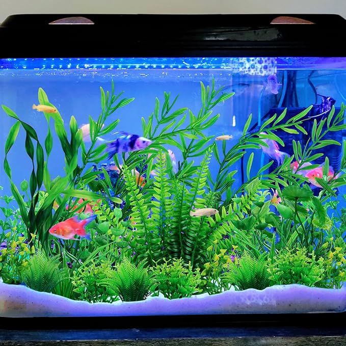 QUOZUO Fish Tank Accessories Aquarium Decorations Green Plants, Aquarium Decor - Image 3