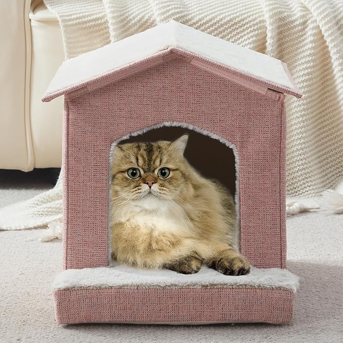 Cat Beds for Indoor Cats, Cat Houses, Cat Cave - Image 7