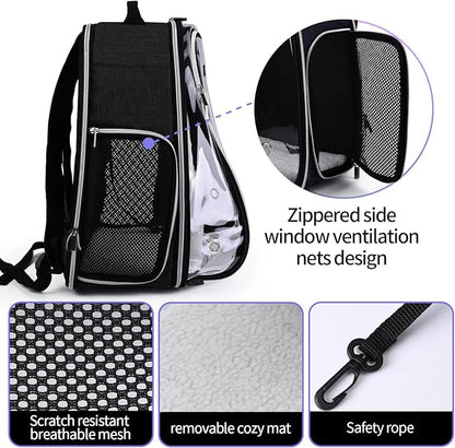 BAGLHER Cat Carrier Backpack Bubble - Image 3