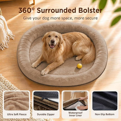 Orthopedic Dog Bed for Large Dogs, Waterproof Dog Bed for Large Size Dogs - Image 2