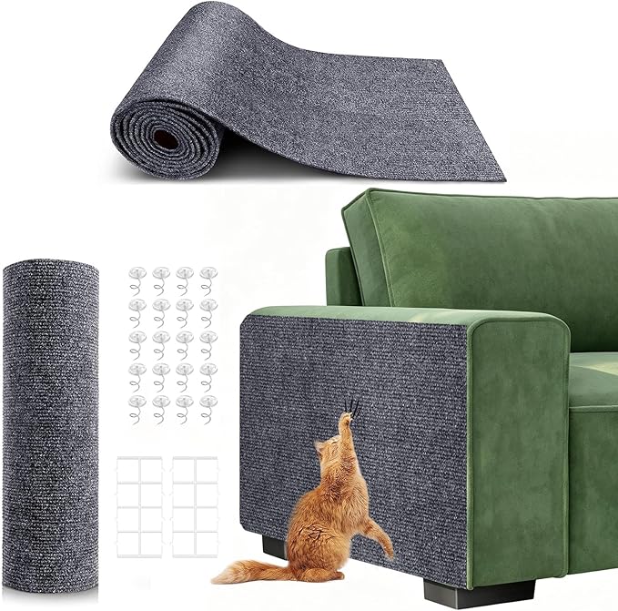 78.7"X15.8" Self-Adhesive Cat Scratching Mat by Unknown