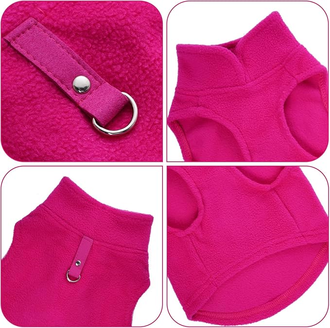 Rbenxia 4 Piece of Rose Red Dog Sweater - Image 5