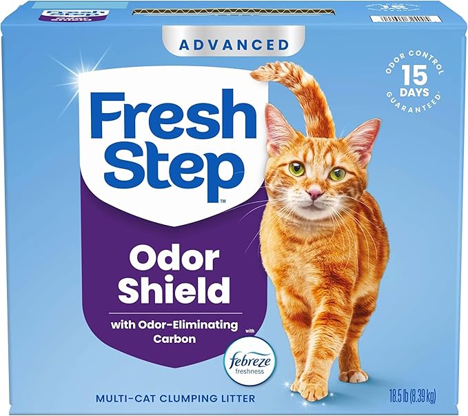 Fresh Step Advanced Odor Shield Multi Cat Clumping Litter - Image 12