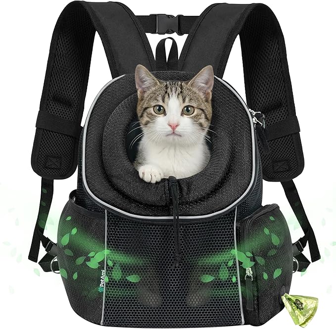 PetAmi Dog Carrier Backpack, Hands Free Front Pet Carrier by PetAmi