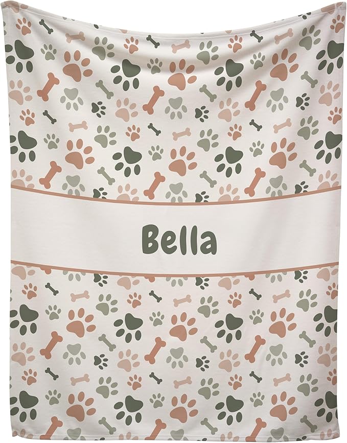 Prints Next Day – Custom 60" x 80" Fleece Pet Lightweight Blanket Personalized by KarismaDecor