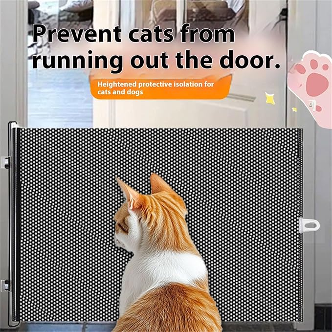 Adjustable Not Drill Pet Gate for Dog Cats Expandable Indoor Outdoor Barrier - Image 5