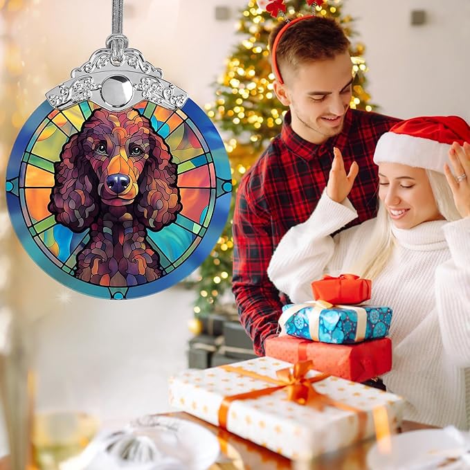 Jocidea Christmas Ornament, Poodle Christmas Decor, Poodle Ornaments - Image 7