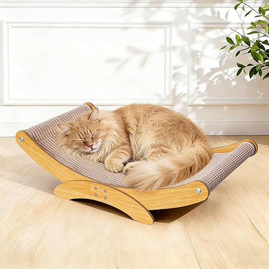 Cat Scratcher Bed for Indoor Cats by AROPEMEPETS