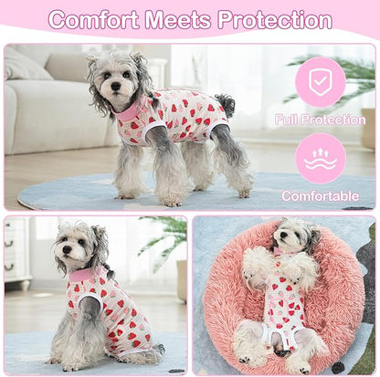 Coppthinktu Recovery Suit for Dogs After Surgery, Dog Onesie Surgery Recovery - Image 4
