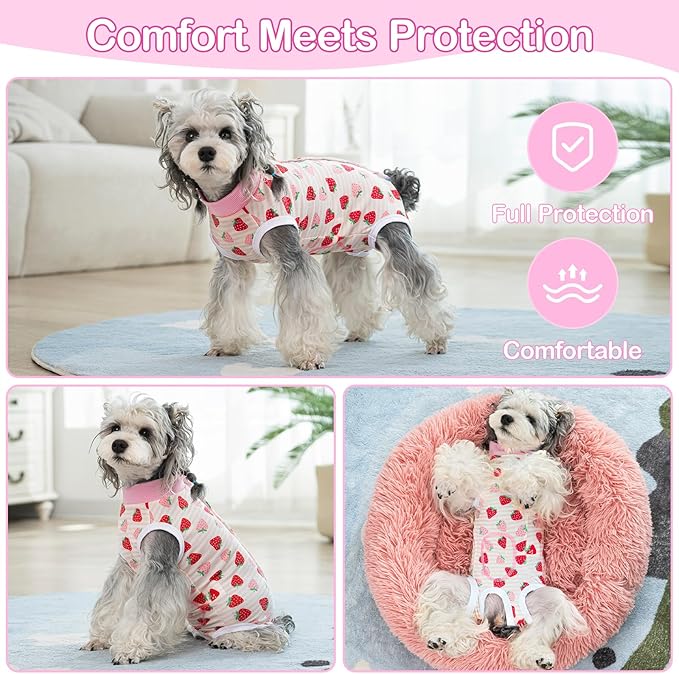 Coppthinktu Recovery Suit for Dogs After Surgery, Dog Onesie Surgery Recovery - Image 4
