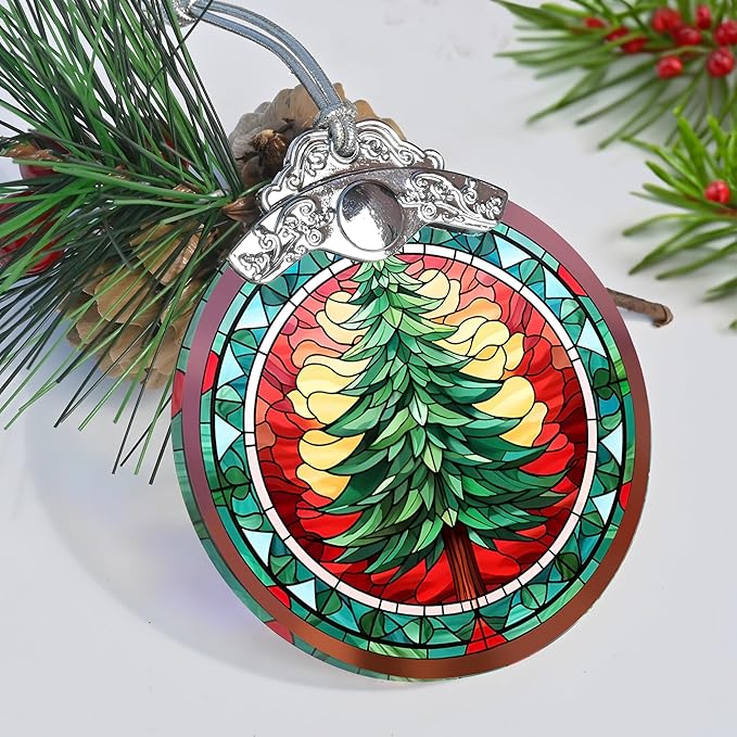 Stained Glass Christmas Ornaments, Jocidea Ornaments - Image 6