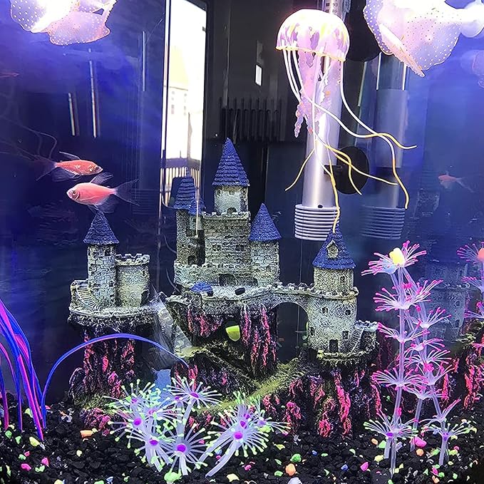 Aquarium Castle Decor, Resin Castle - Image 2
