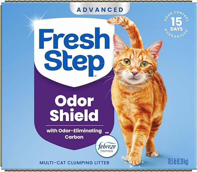 Fresh Step Advanced Odor Shield Multi Cat Clumping Litter - Image 13