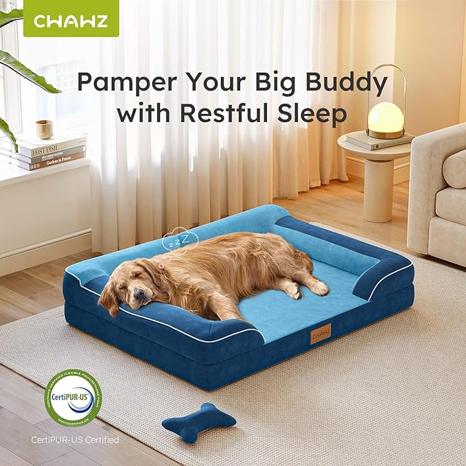 CWAWZ Dog Beds for Large Dogs, Orthopedic Dog Bed - Image 5