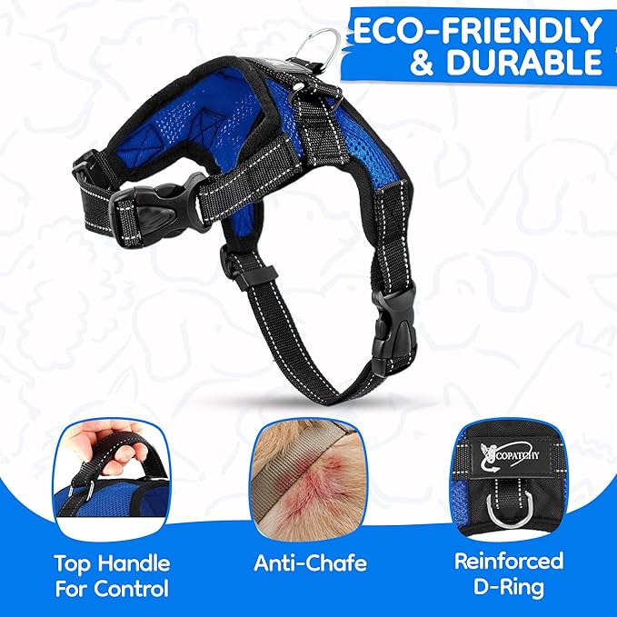No Pull Reflective Adjustable Dog Harness - Image 4