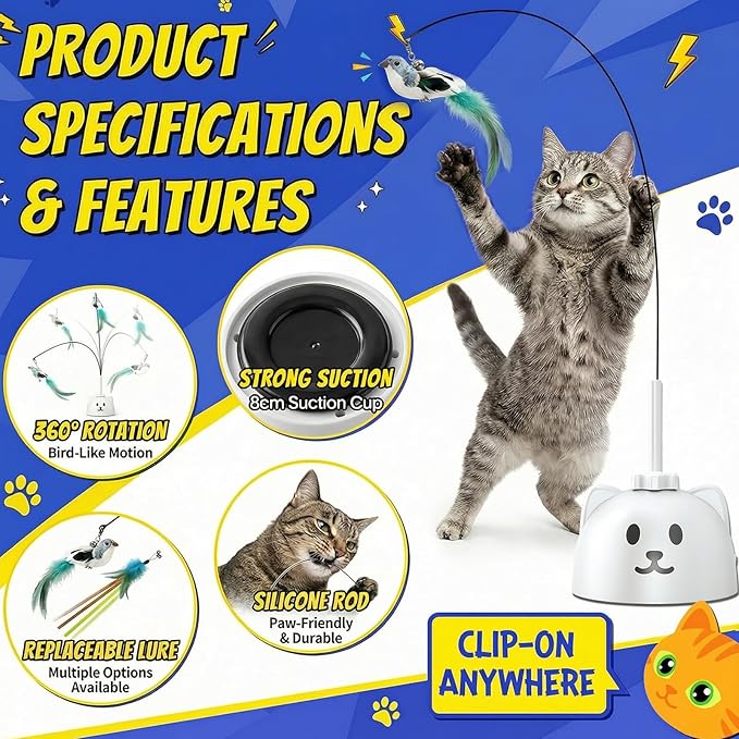 CATPICK Interactive Cat Toys for Indoor Cats - Image 3