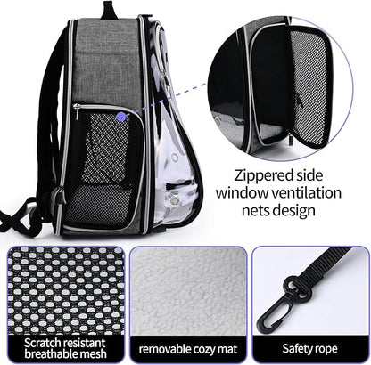 BAGLHER Cat Carrier Backpack Bubble - Image 3