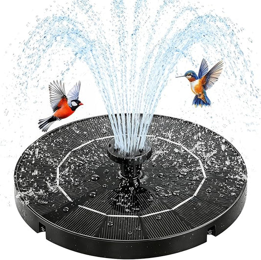 DDcafor Solar Fountain for Bird Bath, 3.5W Solar Powered Water Fountain Pump by DDcafor