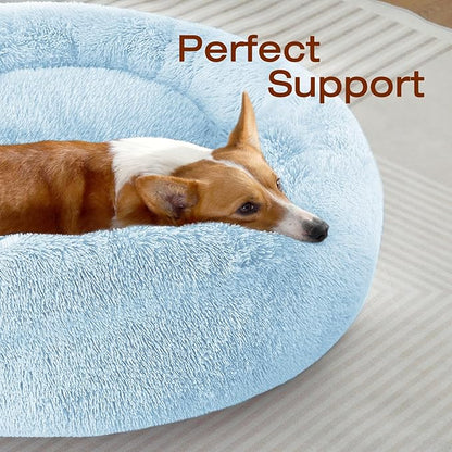 JOLLYVOGUE Dog & Cat Bed, Calming Anti-Anxiety Pet Bed - Image 2