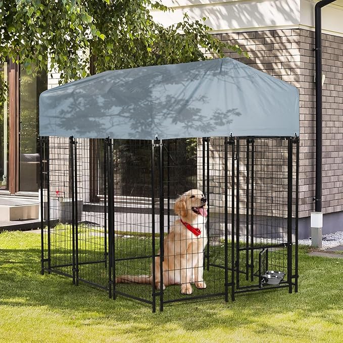Outdoor Dog Kennel Outside Run - Image 7