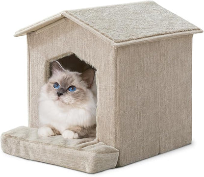 Cat Beds for Indoor Cats, Cat Houses, Cat Cave by DEBANGHOME