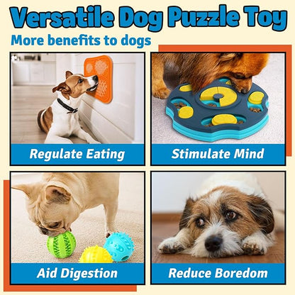 Forfon 9 Pack All-Around Dog Puzzle Toy Set -Mentally Stimulating Dog - Image 5