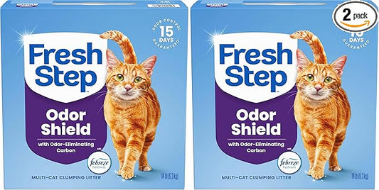 Fresh Step Clumping Cat Litter, 14 lbs by FreshStep