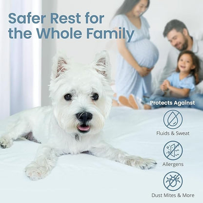 SafeRest Waterproof Twin Size Mattress Protector - Image 5