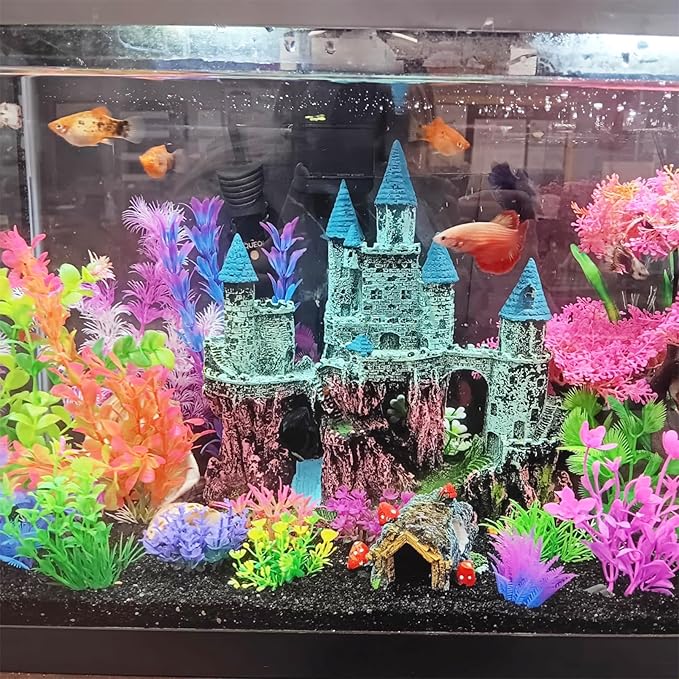 Aquarium Castle Decor, Resin Castle - Image 4