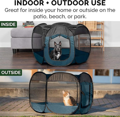 Furhaven Portable Dog Playpen Cat Tent, Pet playground, Kennel foldable indoor - Image 5