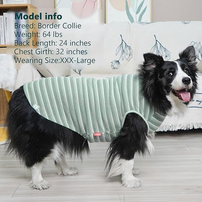 KYEESE 2Pack Waffle Dog Shirts, Lightweight Sleeveless Dog T Shirts - Image 7