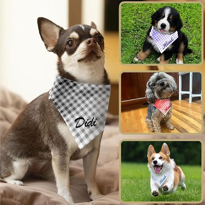 Custom Dog Bandana Personalized Bandanas - Image 6