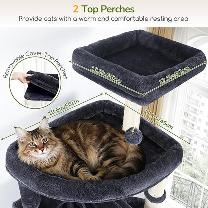 Globlazer 83in Heavy Duty Cat Tree, Giant Cat Tower - Image 4