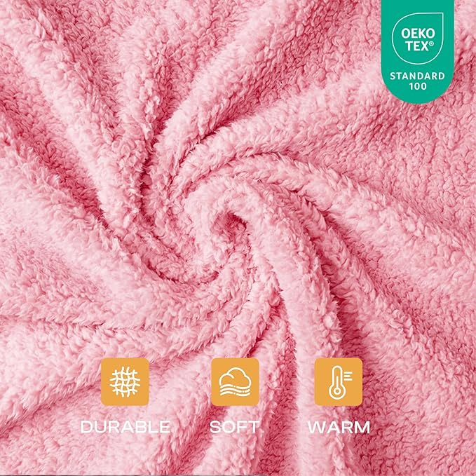 1 Pack 3 Calming Blankets Fluffy Premium Fleece Pet Blanket Soft Sherpa Throw - Image 2