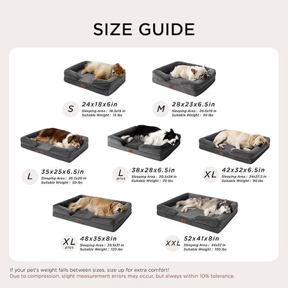 Bedsure Orthopedic Dog Bed Medium Size Dogs - Image 7
