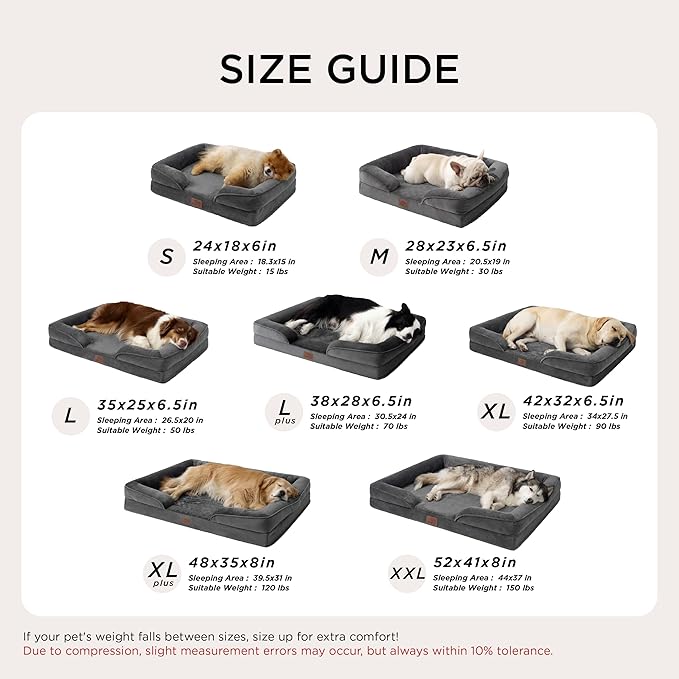 Bedsure XL Plus Orthopedic Dog Bed - Image 7