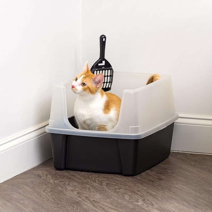 IRIS USA Cat Litter Box Large Open Top - Image 7
