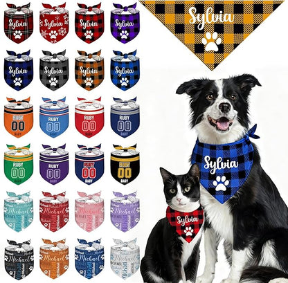 Custom Dog Bandana Personalized Dog Bandanas by Unknown