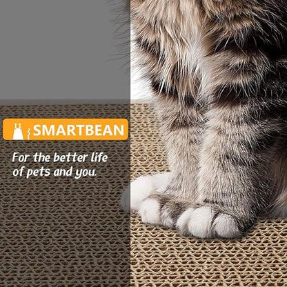 Cardboard Scratcher Pad Scratching post:Smartbean Cat Scratch Pad, Cat - Image 7