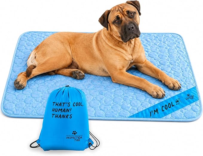 INSPECTOR TAIL Dog Cooling Mat by InspectorTail