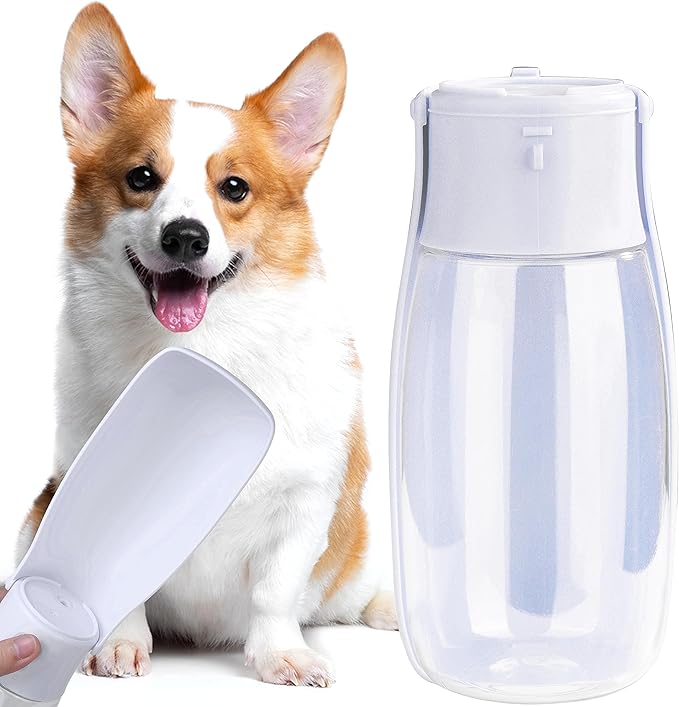 Foldable Dog Water Bottle, Portable Water Dispenser by AVELORA