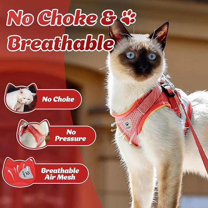 Supet Cat Harness and Leash Set - Image 2